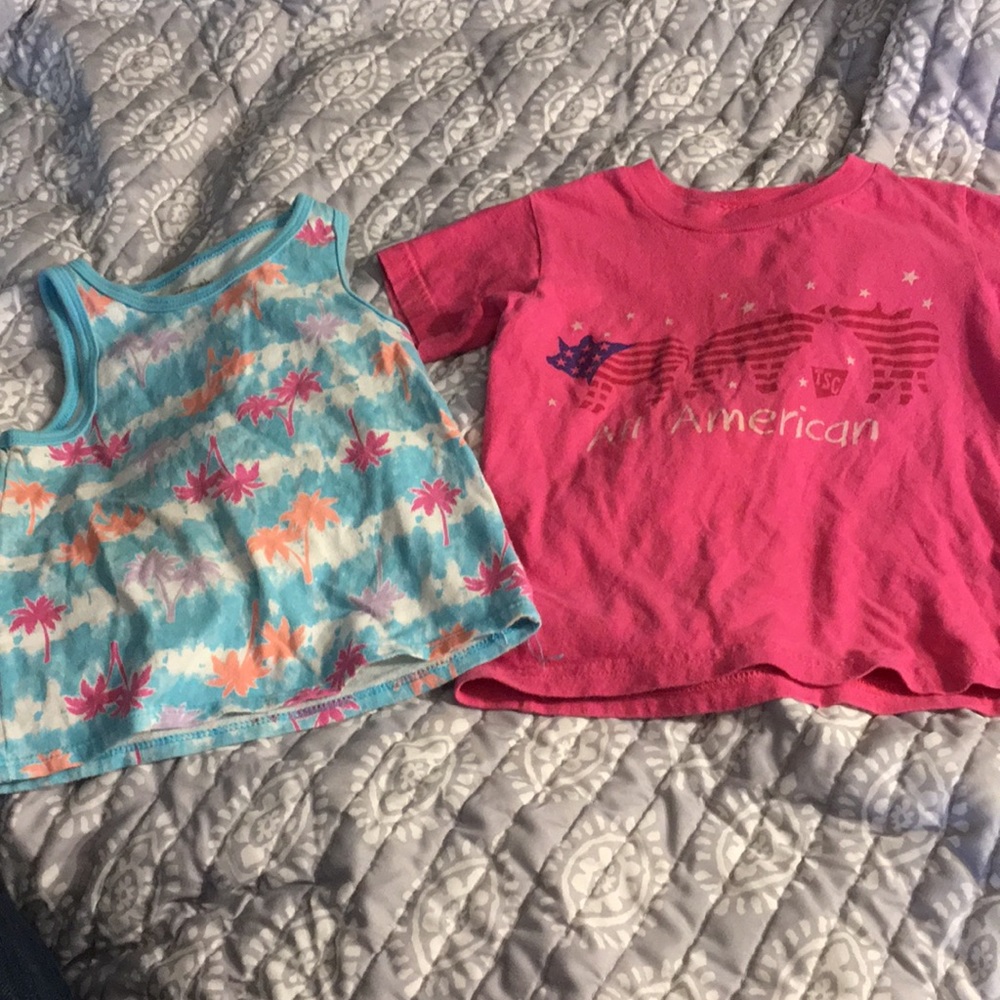 Girls shirt and tank